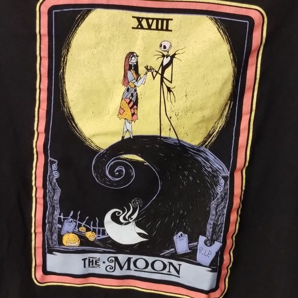 The nightmare before Christmas the Moon t-shirt - Picture 3 of 4